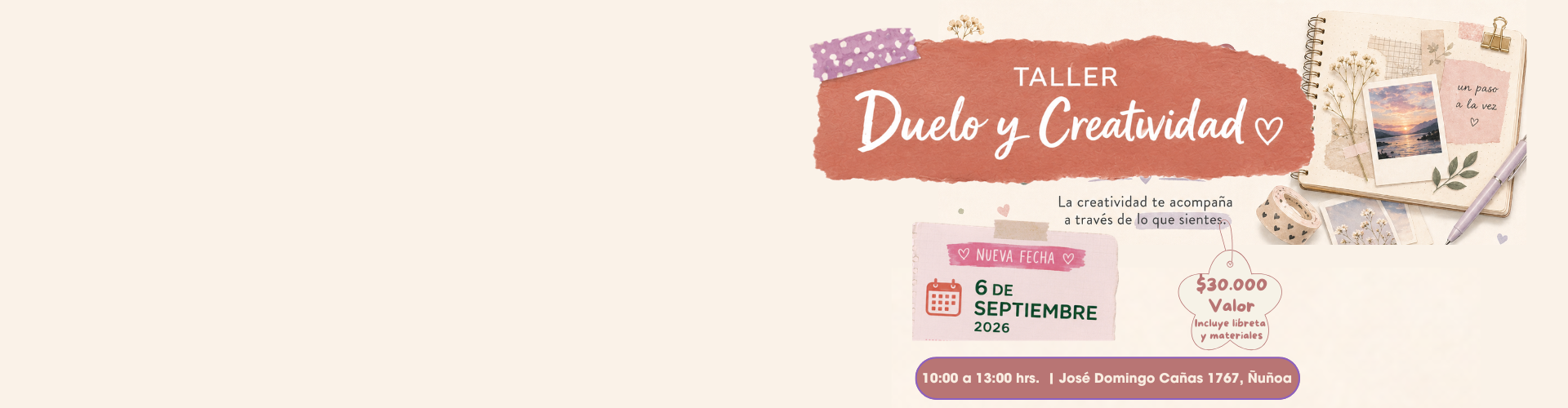 Taller Duelo y creatividad